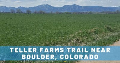 Teller Farms Trail Near Boulder: Weekday Escape
