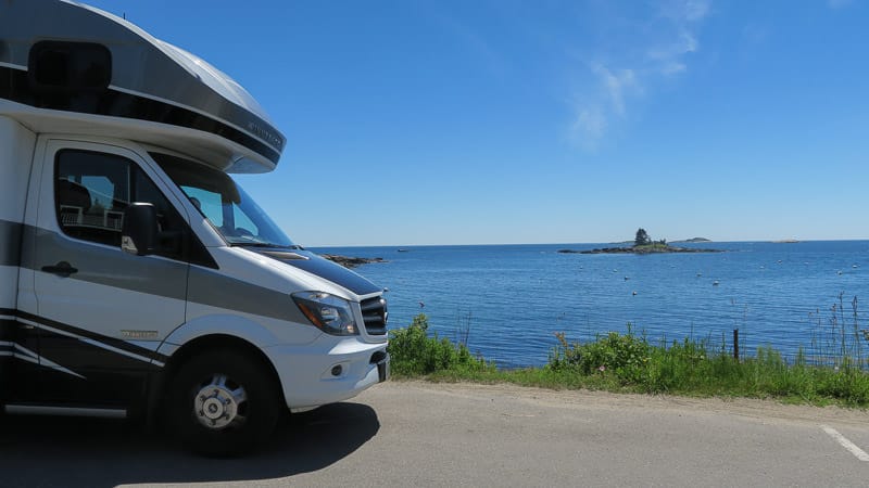Maine RV camping