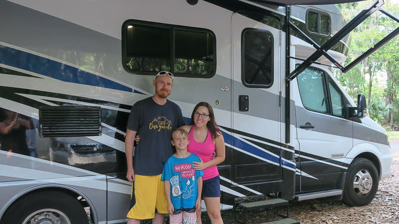 first rv sleepover in florida