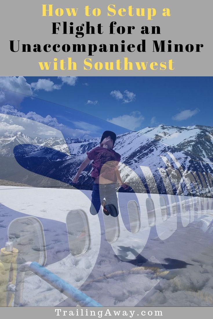 southwest airlines travel with minors