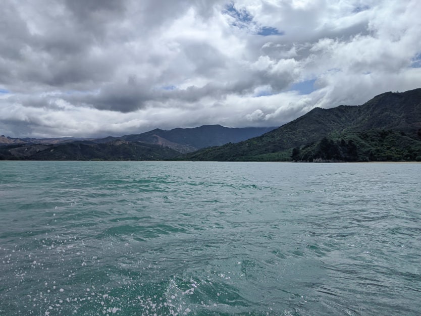 beautiful day for kayaking in abel tasman national park